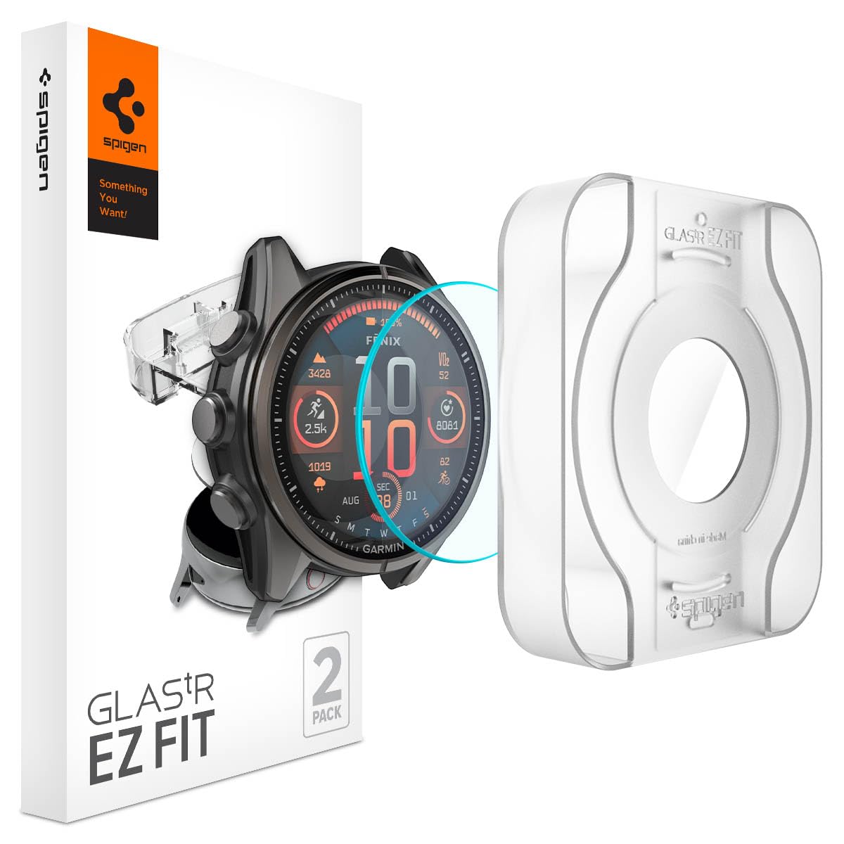 Amazon.com: Spigen Tempered Glass Screen Protector [GlasTR EZ FIT